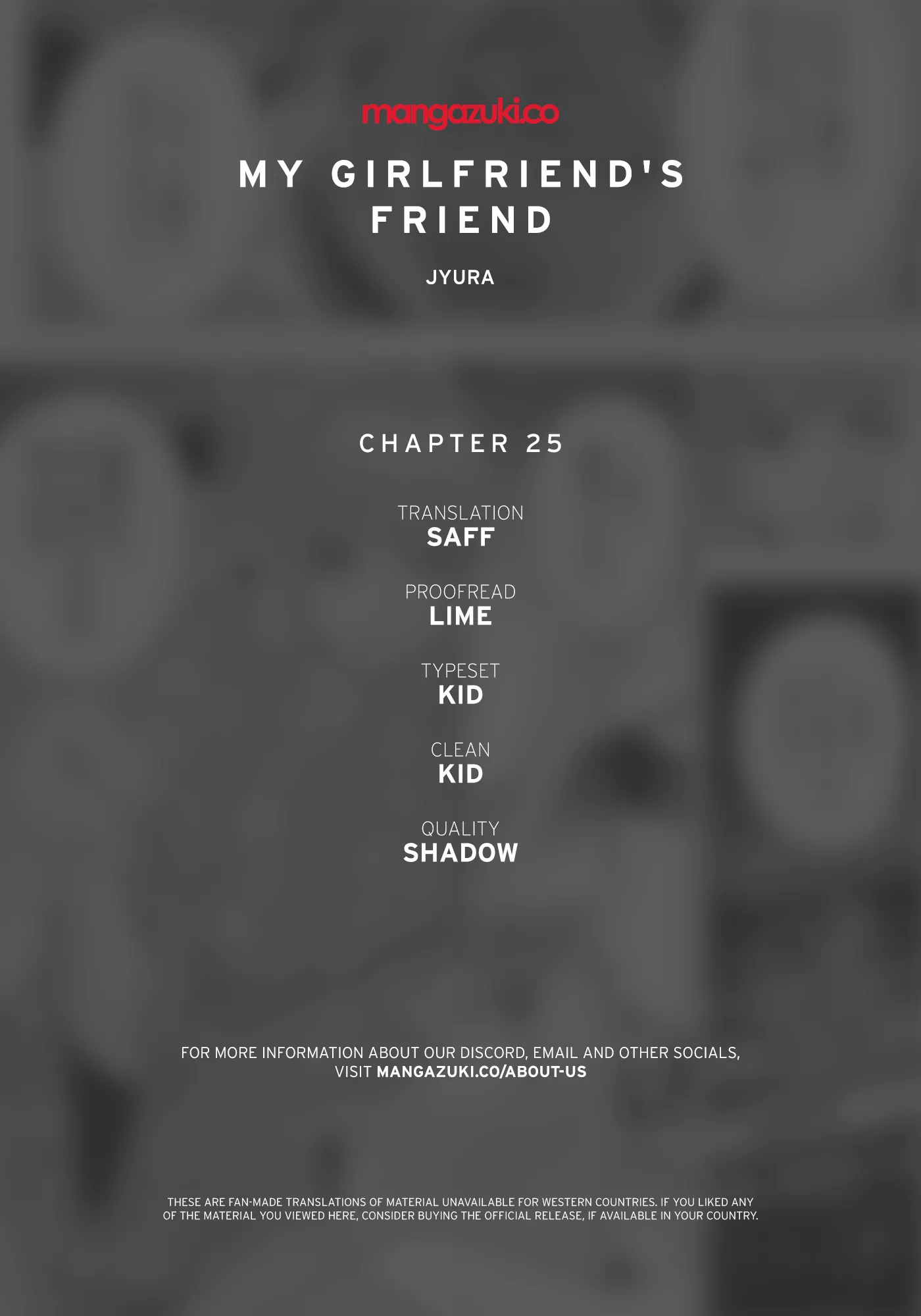 Read Kanojo no Tomodachi Chapter 25 Online