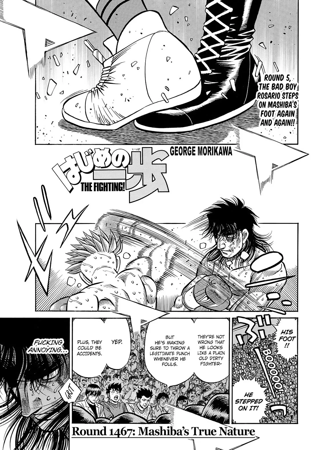 Read Hajime no Ippo Chapter 1467 - Mashiba's True Nature Online