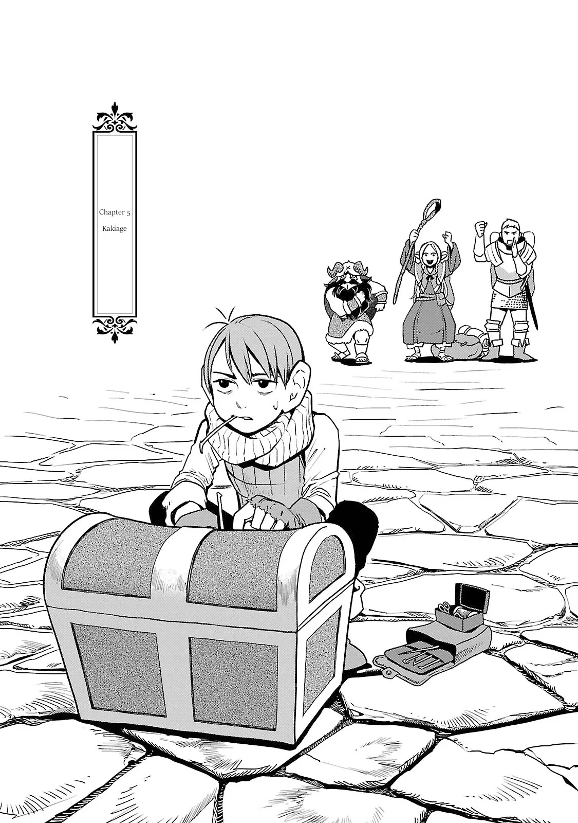 Read Dungeon Meshi Chapter 5 - Kakiage Online