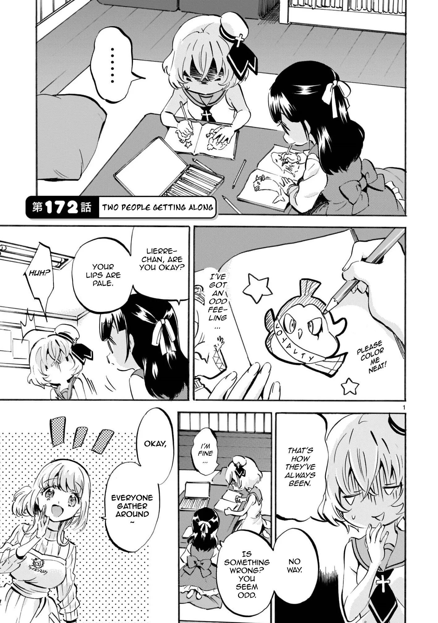 Read Jashin-chan Dropkick Chapter 172 - Two People Getting Along Online