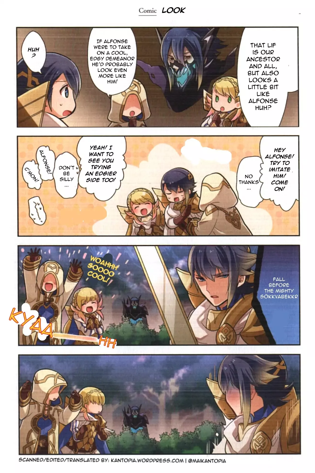 Read Fire Emblem Heroes Daily Lives of the Heroes Chapter 0.19 Online