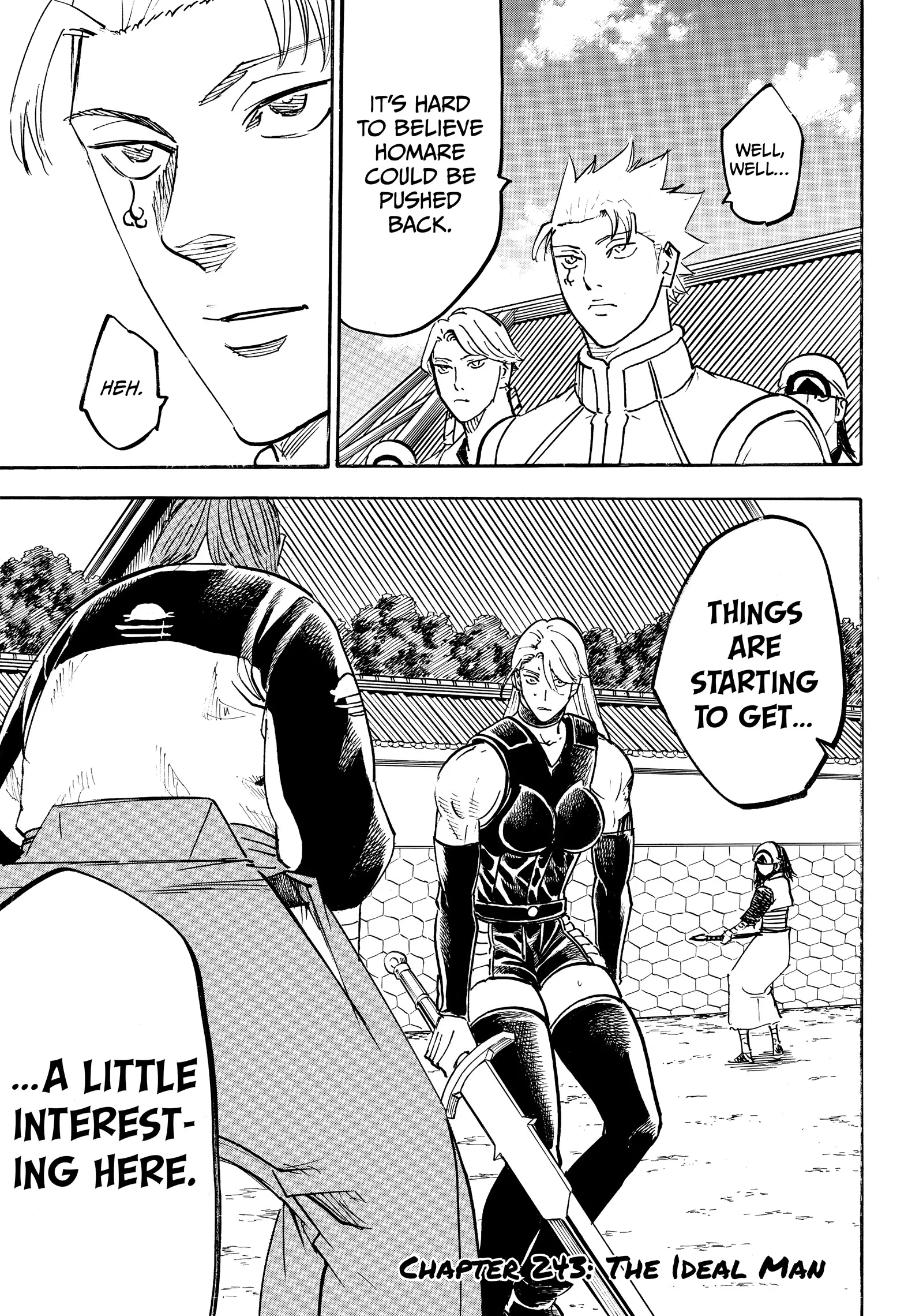 Read Gamaran: Shura Chapter 243 - The Ideal Man Online