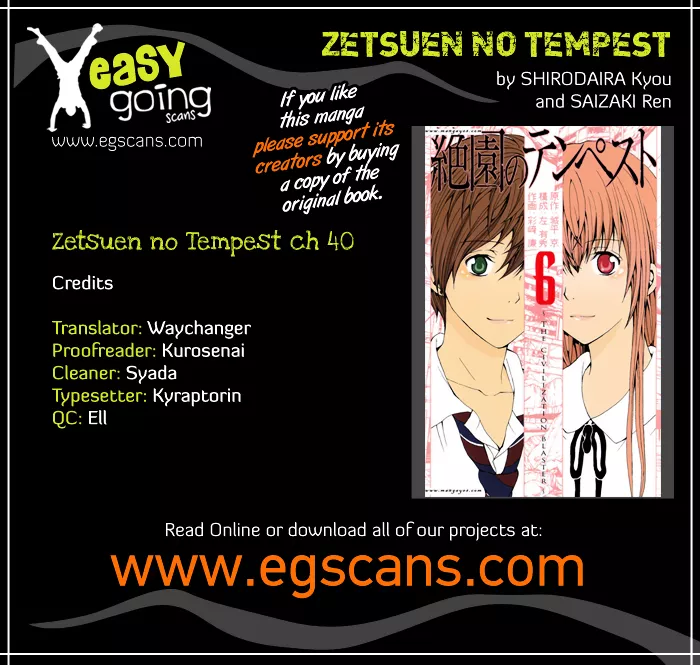 Read Zetsuen no Tempest Chapter 40 - Her Story Online