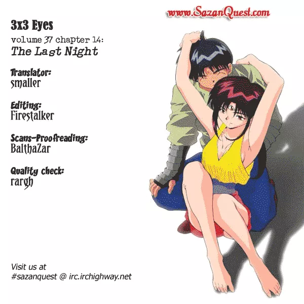 Read 3×3 Eyes Chapter 536 - The Last Night Online