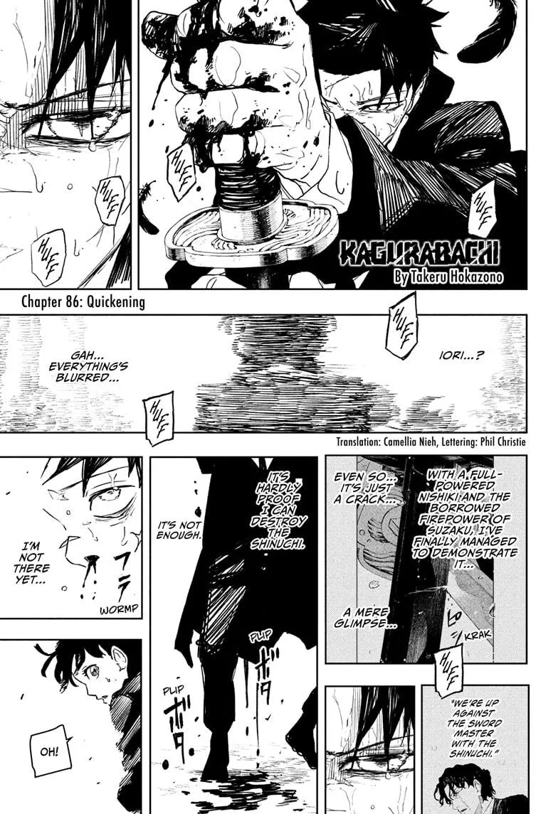 Read Kagurabachi Chapter 86 Online
