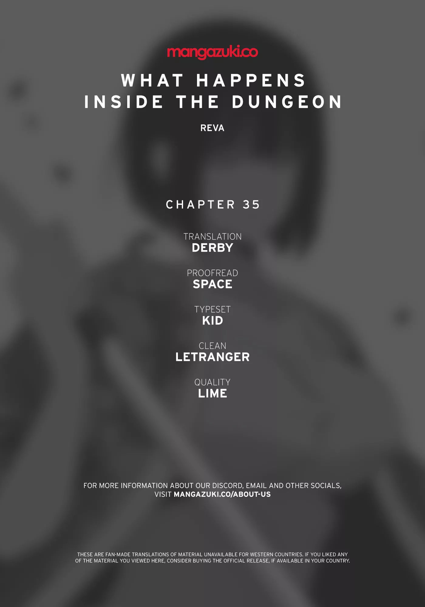 Read What Happens Inside the Dungeon Chapter 35 Online