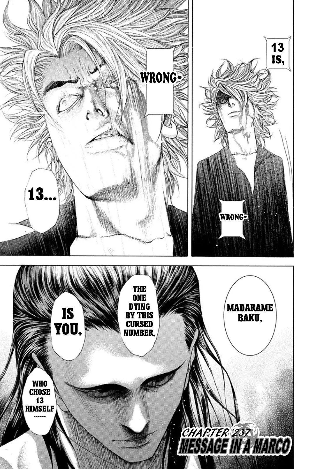 Read Usogui Chapter 237 - Message In A Marco Online