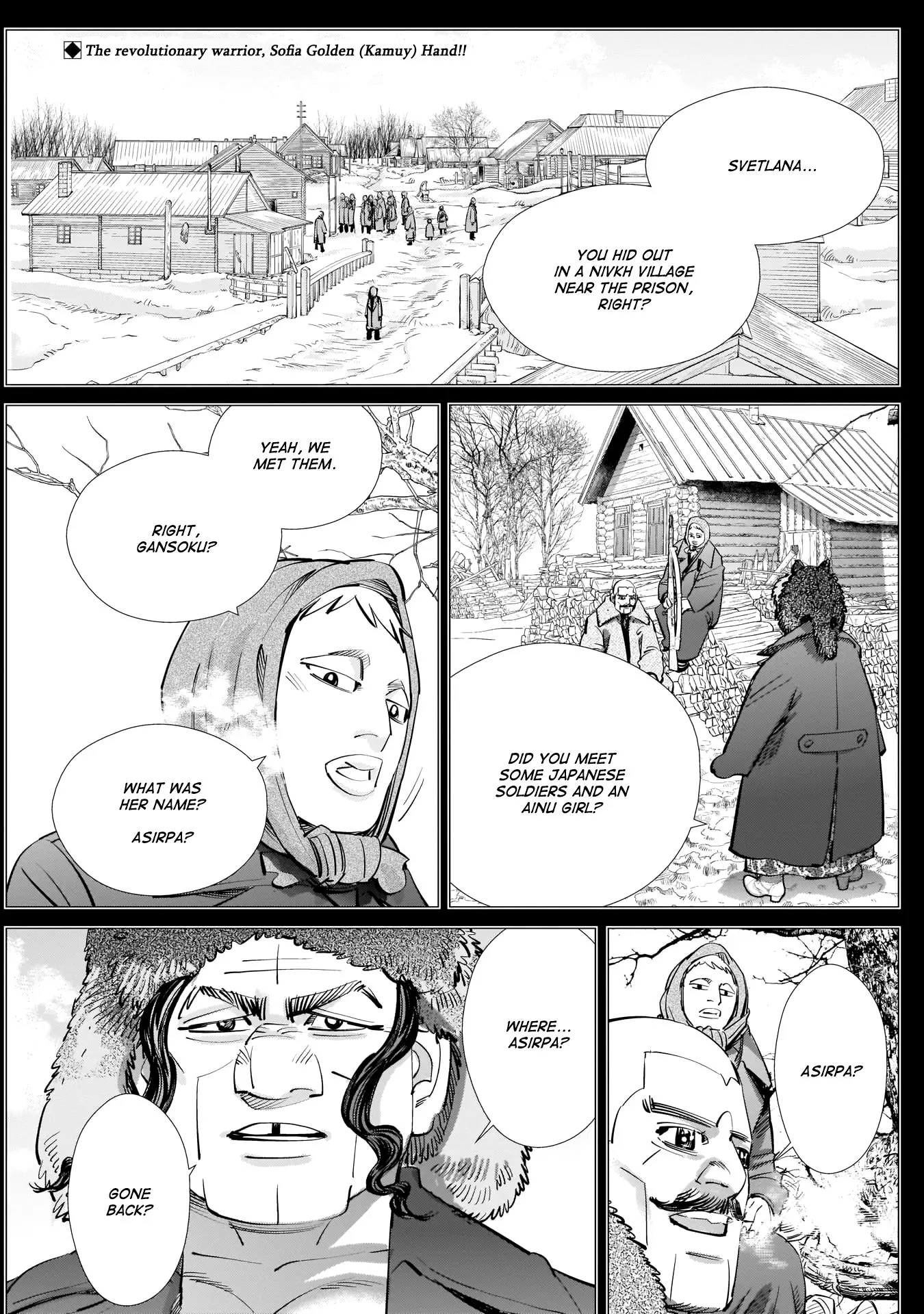 Read Golden Kamuy Chapter 244 - Landing in Otaru Online