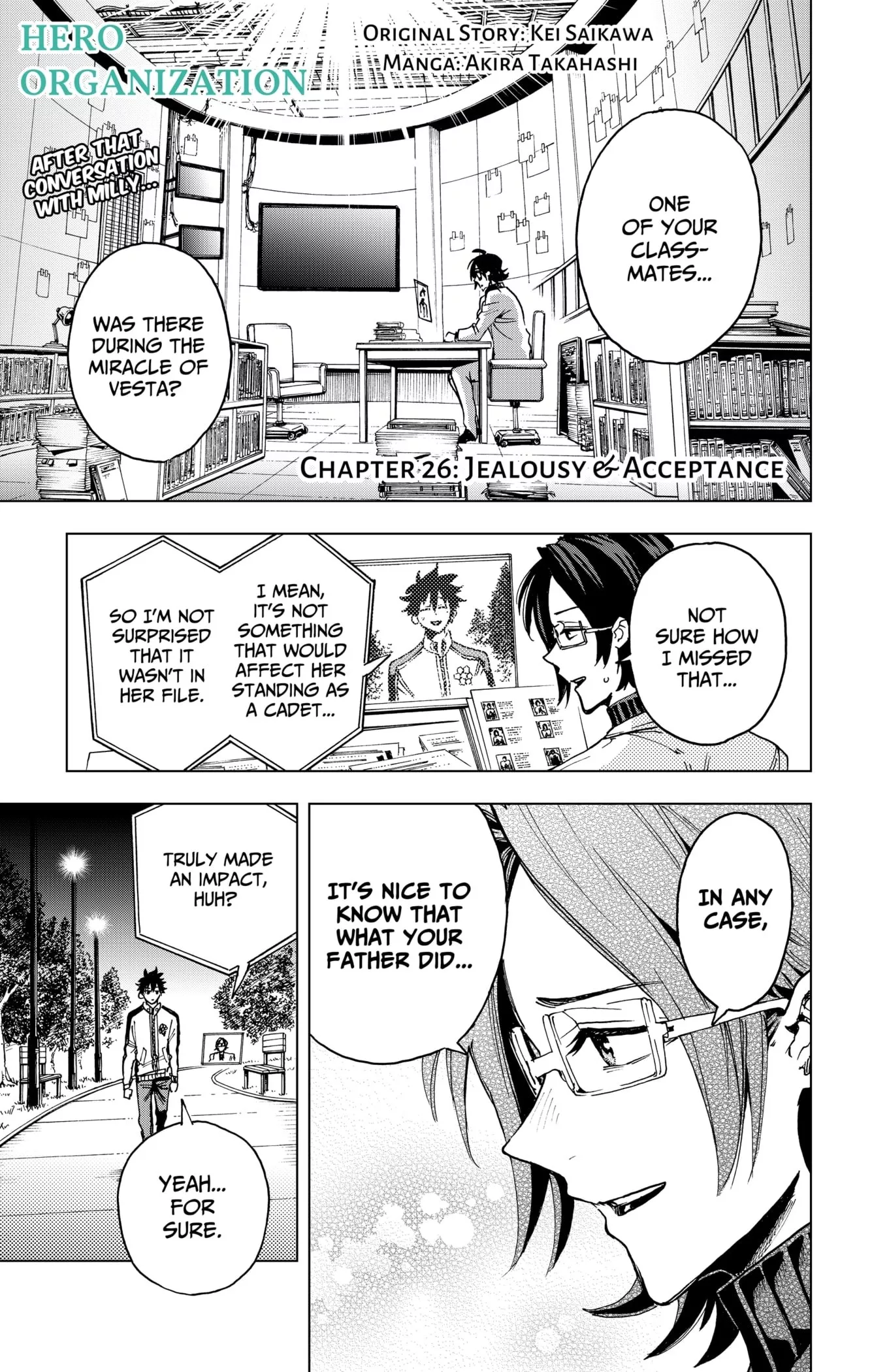 Read Hero Organization Chapter 26 - JEALOUSY & ACCEPTANCE Online