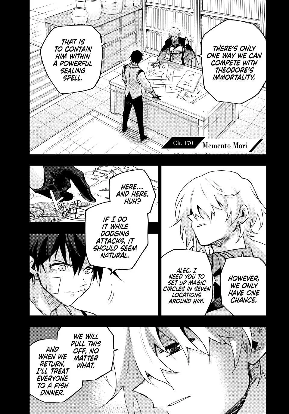 Read A Court Magician, Who Was Focused On Supportive Magic Because His Allies Were Too Weak, Aims To Become The Strongest After Being Banished Chapter 170 Online
