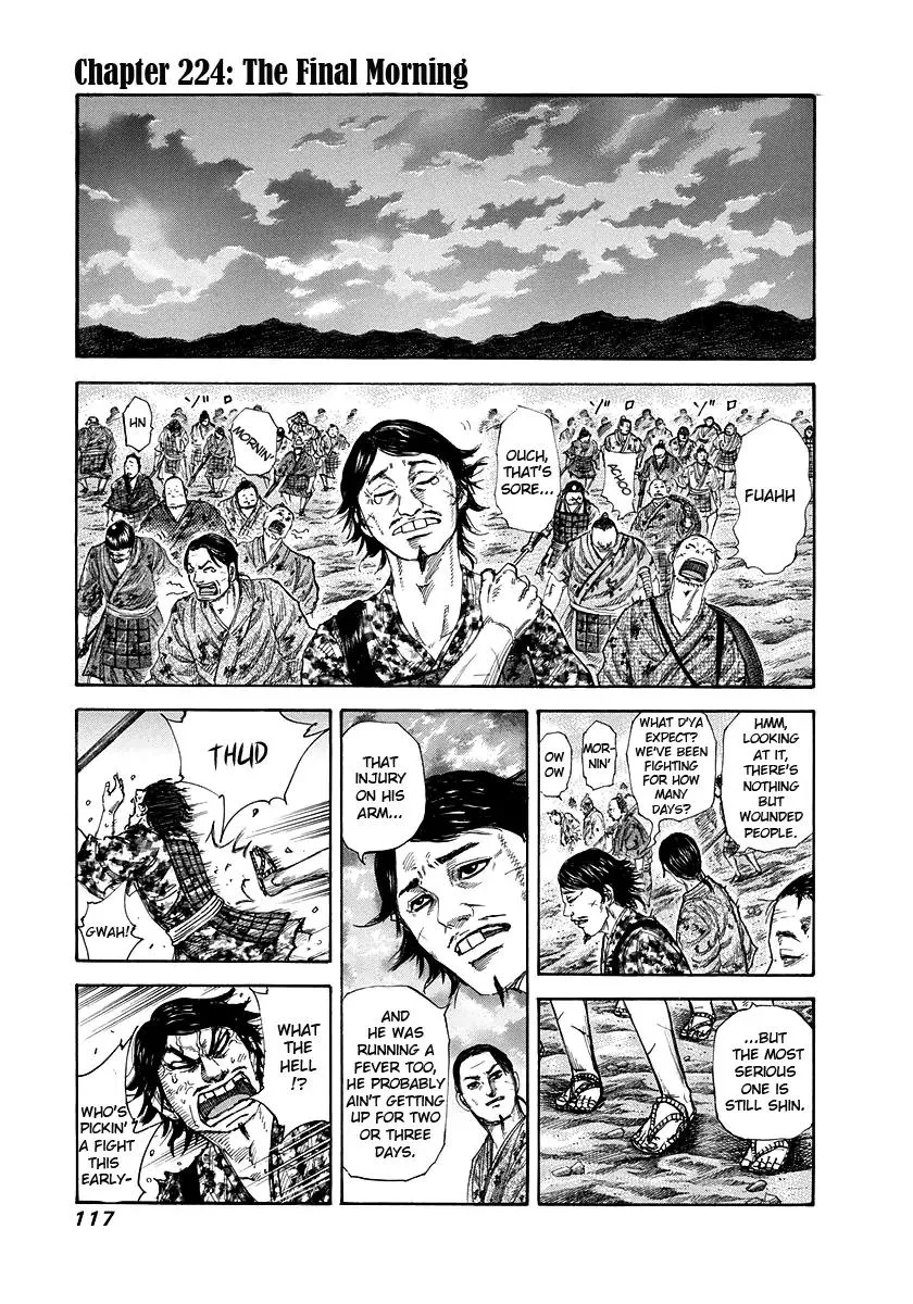 Read Kingdom Chapter 224 - The Final Morning Online