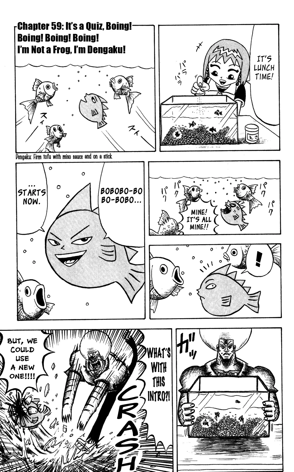 Read Bobobo-bo Bo-bobo Chapter 59 - It's a Quiz, Boing! Boing! Boing! Boing! I'm Not a Frog, I'm Dengaku! Online