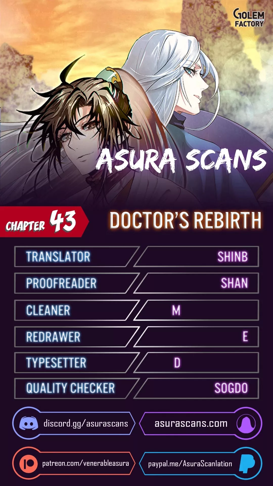 Read Doctor’s Rebirth Chapter 43 Online