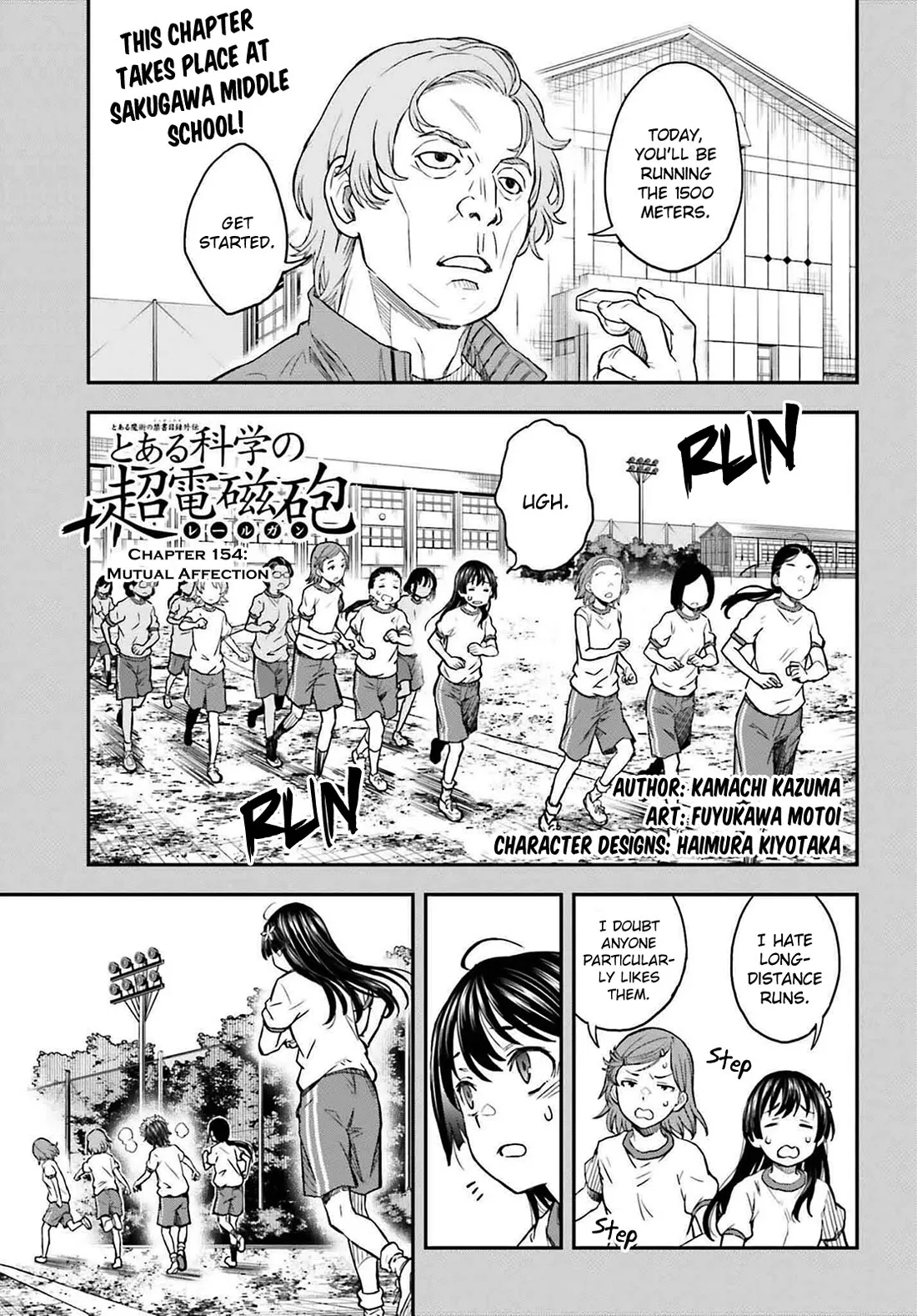 Read To Aru Kagaku no Railgun Chapter 154 - Mutual Affection Online