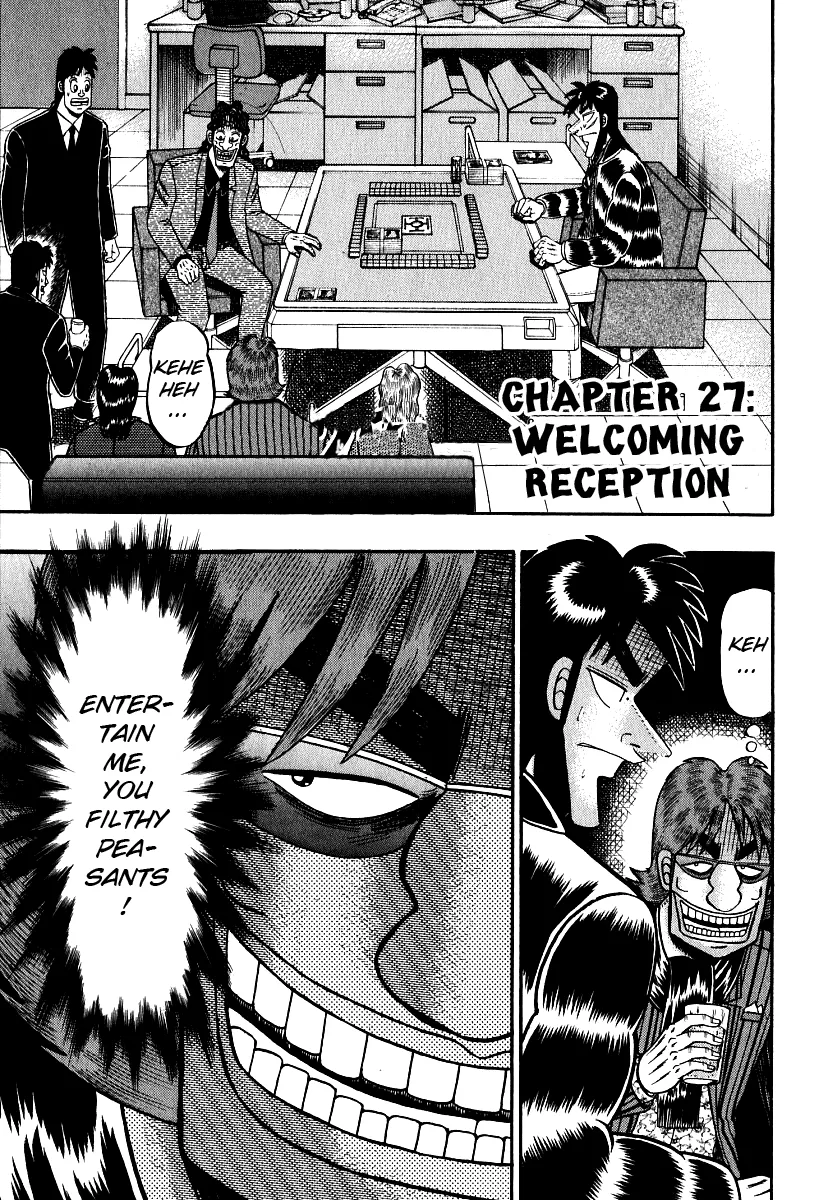 Read Gambling Outcast Kaiji – Kaiji Part 3 Chapter 27 - Welcoming Reception Online