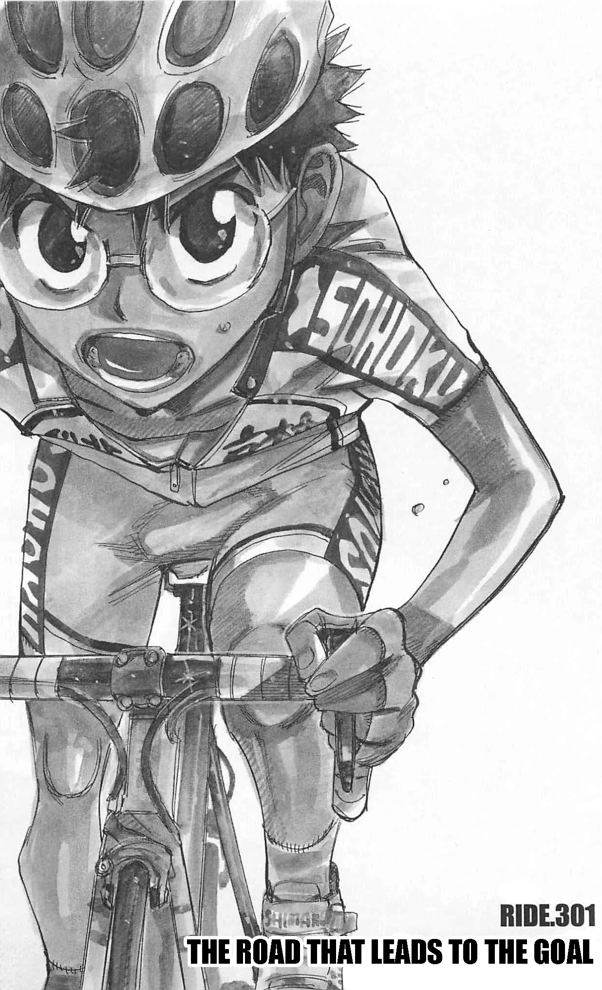 Read Yowamushi Pedal Chapter 301 - The road that leads to the goal Online