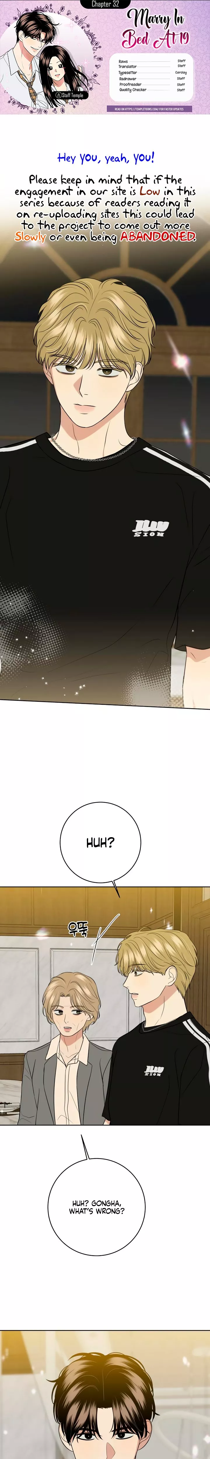 Read Marry In Bed at 19 Chapter 32 Online