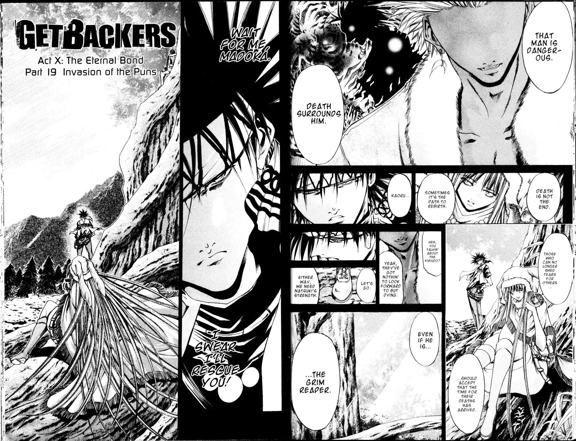 Read Get Backers Chapter 180 - Act X: The Eternal Bond (19): Invasion of the Puns Online
