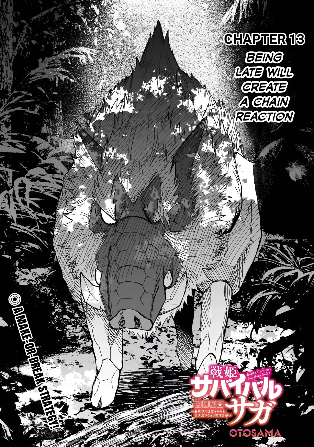 Read Senki Survival Saga: Isekai no Unmei wo Kaketa Mujintou Fujun Isei Kouyuu Chapter 13 - Being late will create a chain reaction Online
