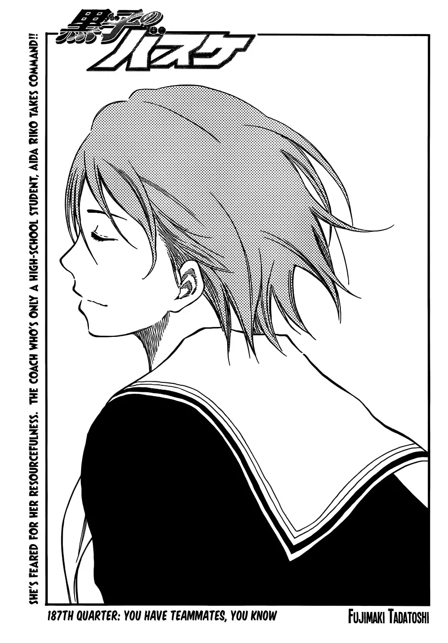 Read Kuroko no Basket Chapter 187 - You have teammates, you know Online