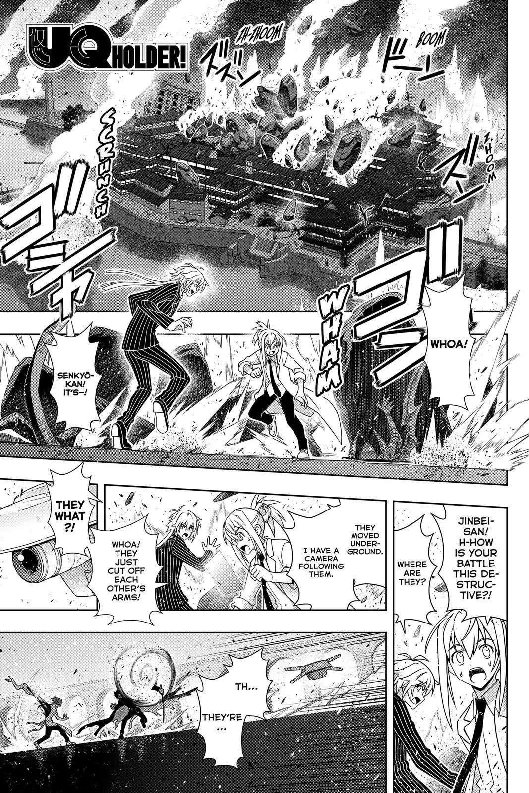 Read UQ HOLDER! Chapter 162 Online