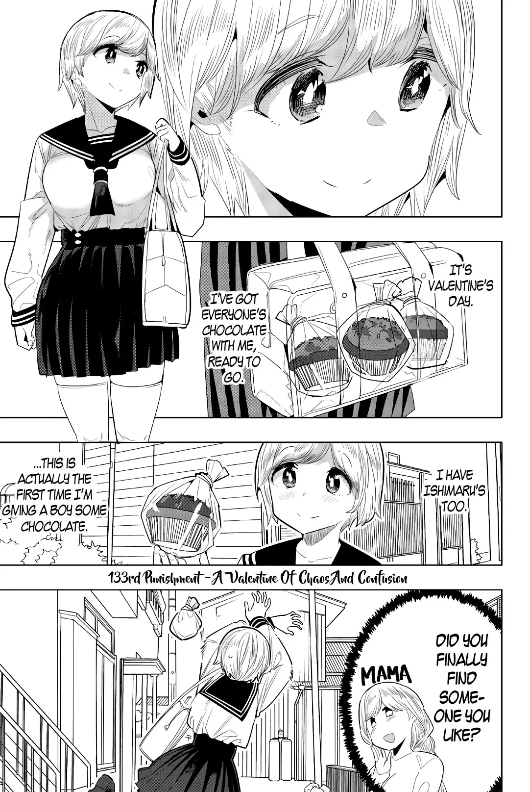 Read Houkago no Goumon Shoujo Chapter 133 - A Valentine Of Chaos And Confusion Online