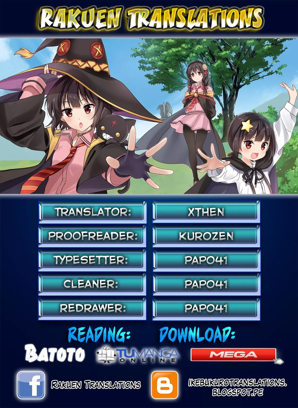 Read Kono Subarashii Sekai ni Bakuen wo! Chapter 3 - The Forest Demons Online
