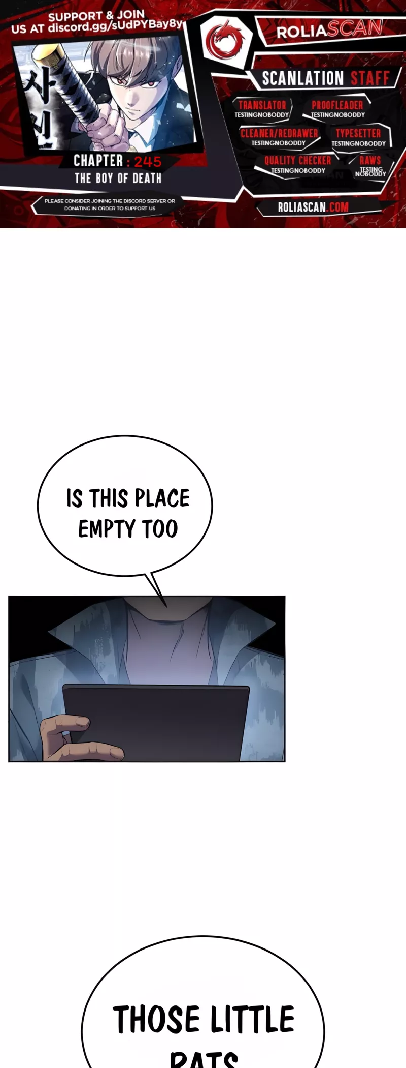 Read The Boy of Death Chapter 245 Online