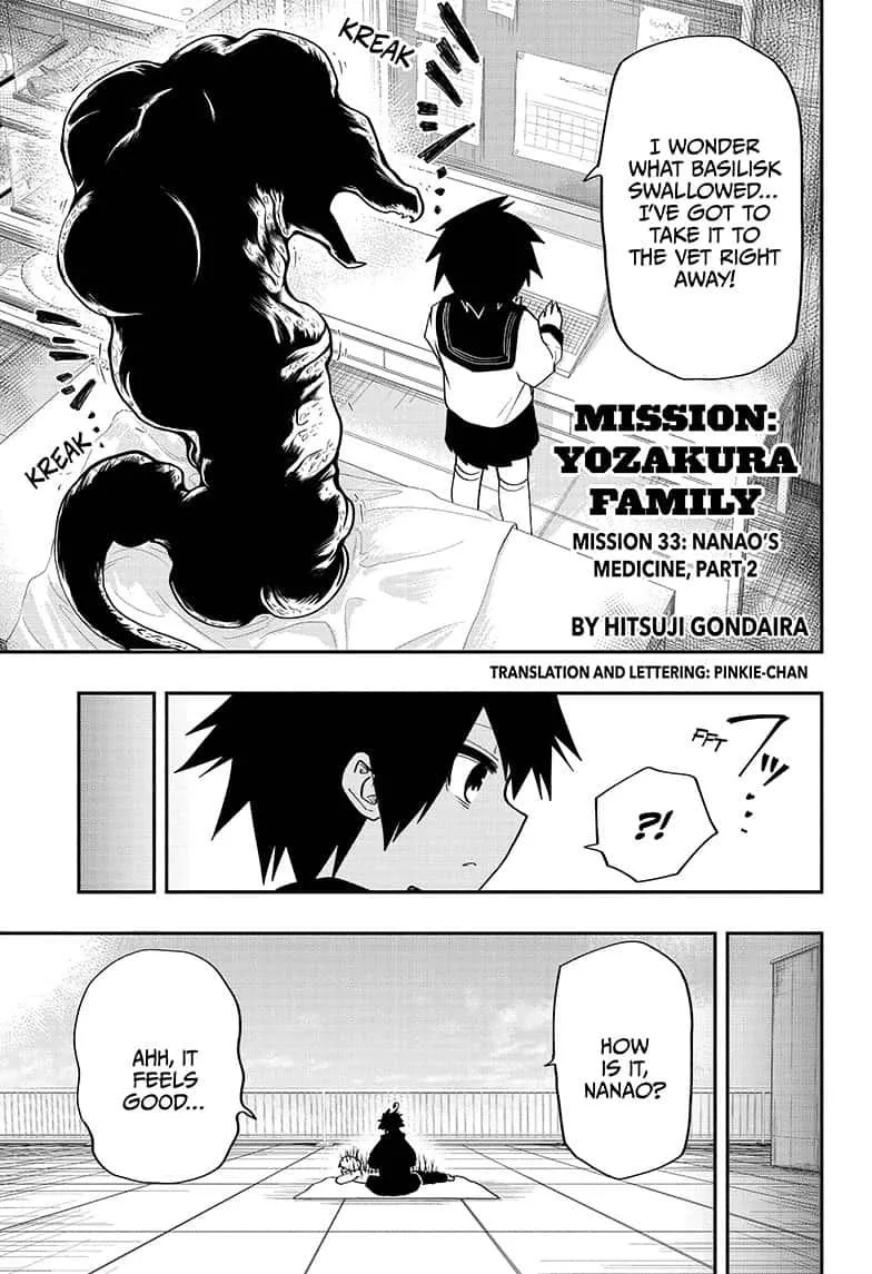 Read Mission: Yozakura Family Chapter 33 Online