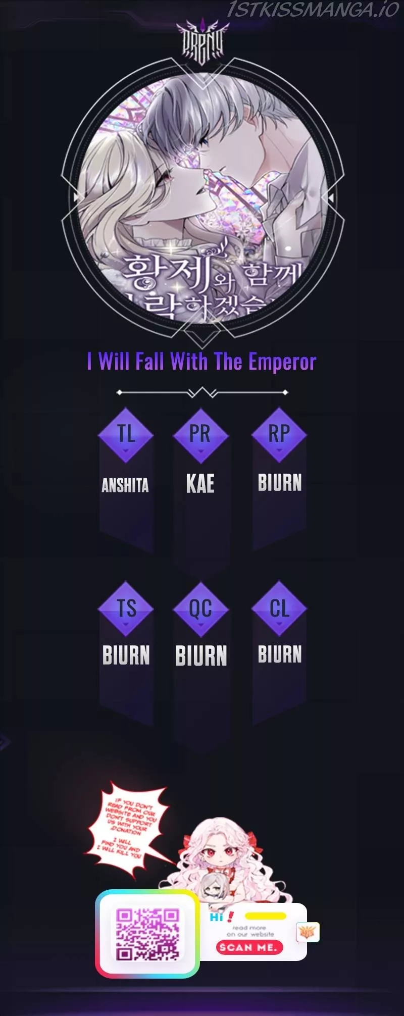 Read I Will Fall With The Emperor Chapter 37 Online