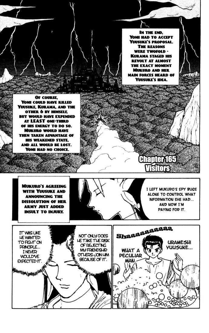 Read Yu Yu Hakusho Chapter 165 Online