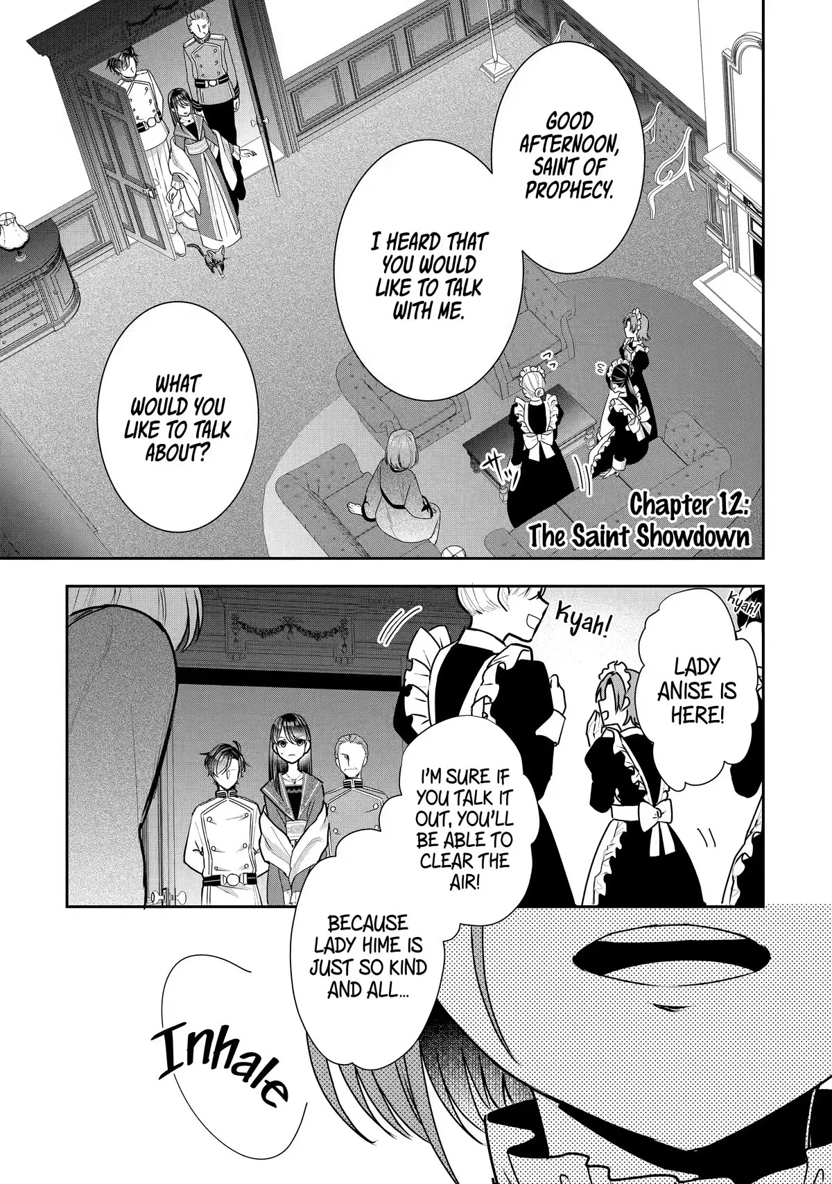 Read Seijo no Hazu ga, Douyara Nottoraremashita Chapter 12 Online