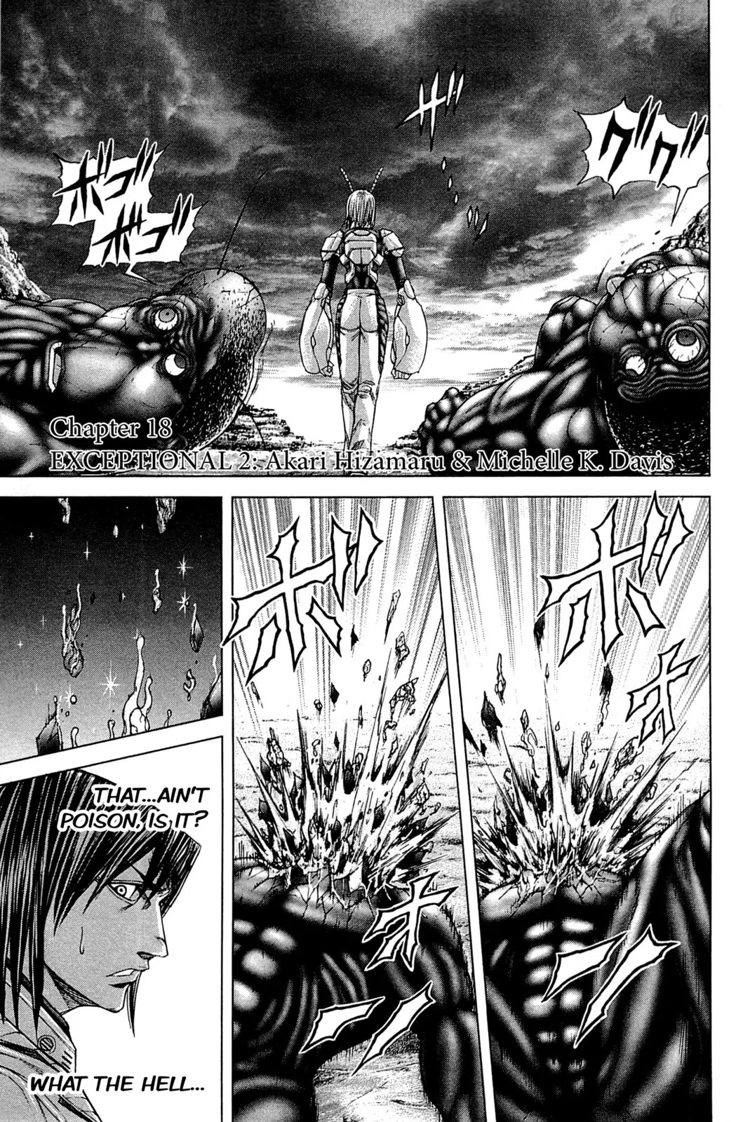 Read Terra Formars Chapter 18 - EXCEPTIONAL 2 Akari Hizamaru & Michelle K. Davis Online
