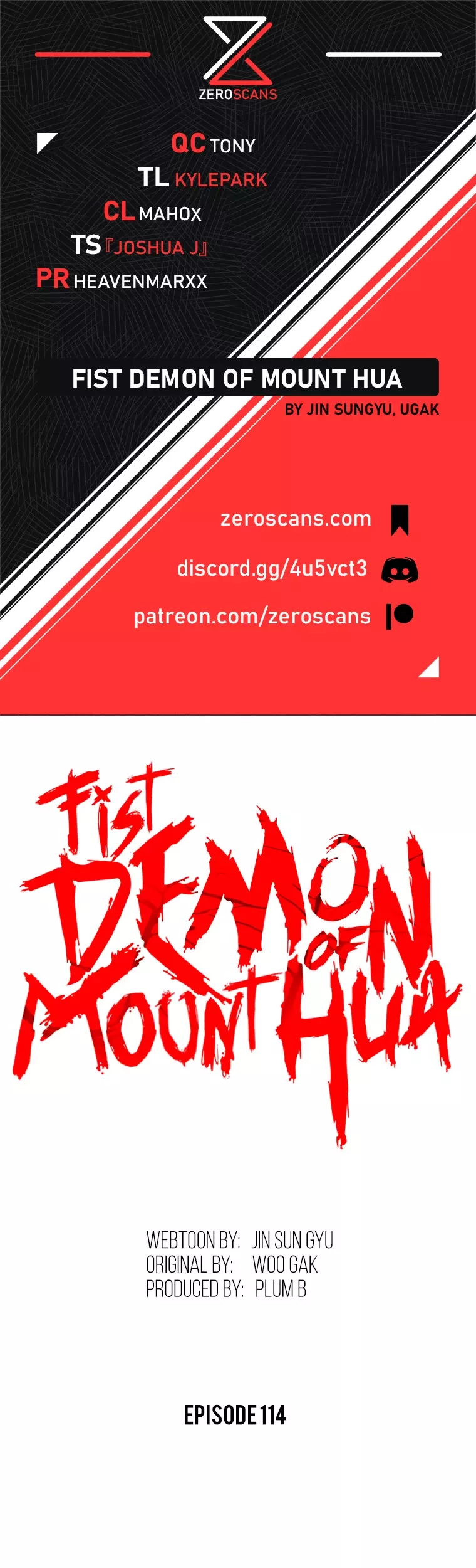 Read Fist Demon of Mount Hua Chapter 114 Online