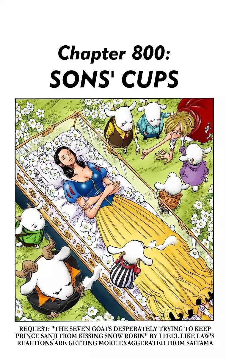 Read One Piece Chapter 800 - Sons' Cups Online