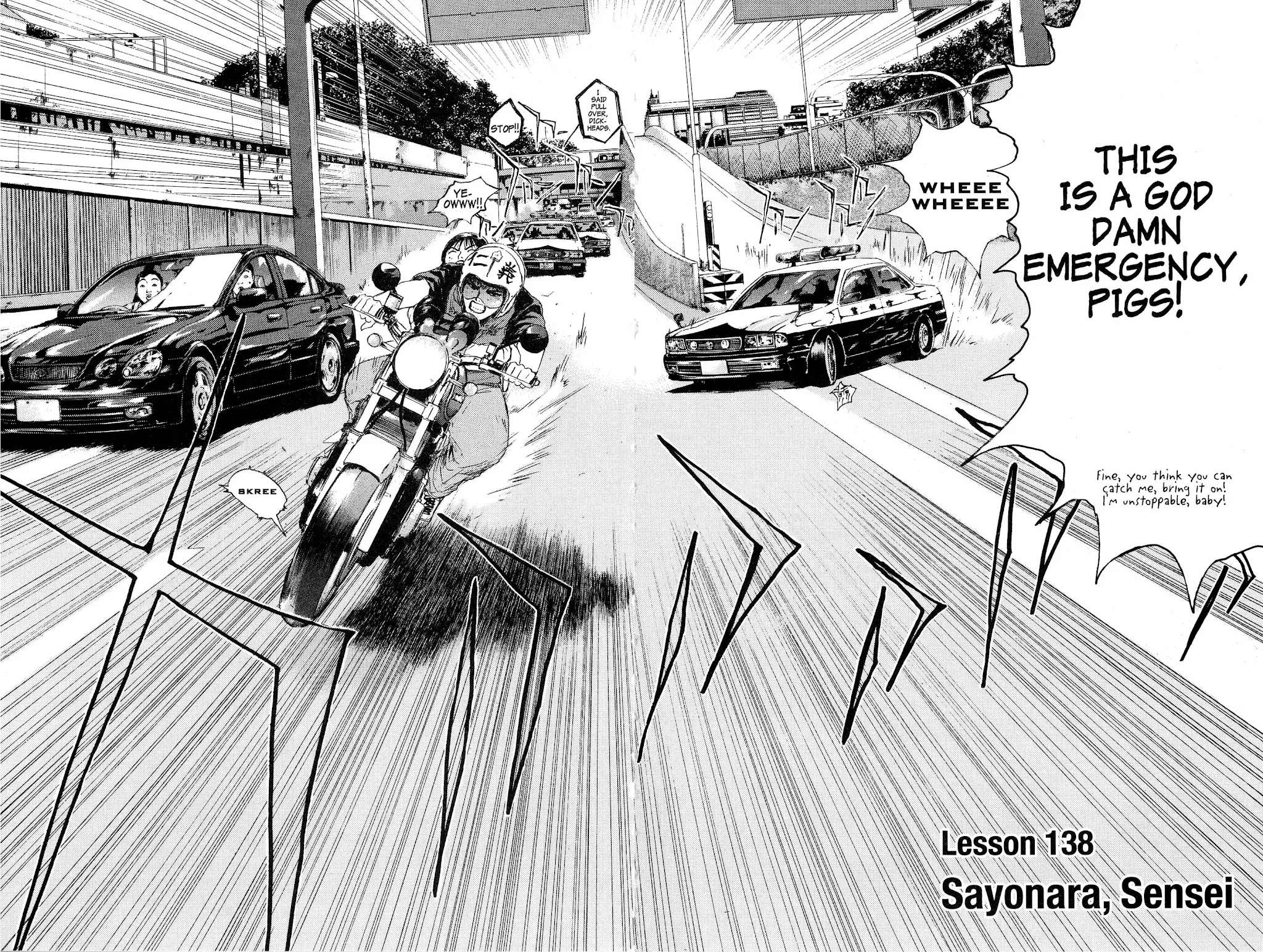 Read Great Teacher Onizuka Chapter 138 - Sayonara, Sensei Online