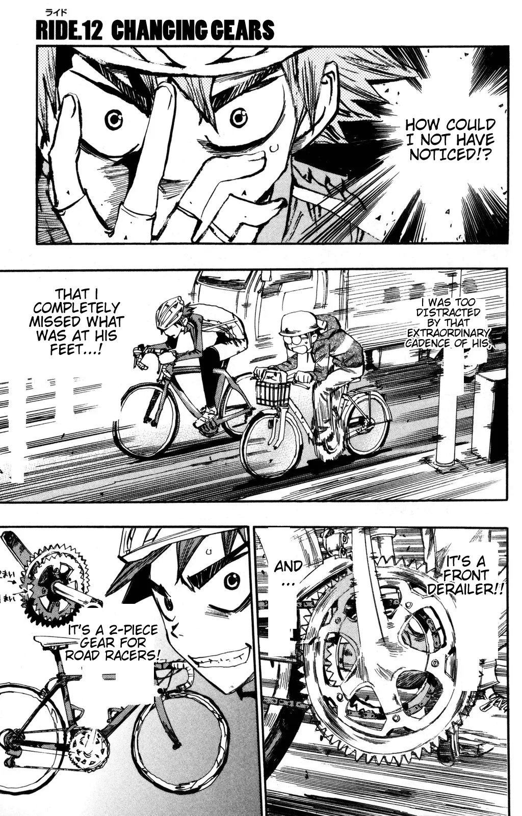 Read Yowamushi Pedal Chapter 12 - Changing Gears Online