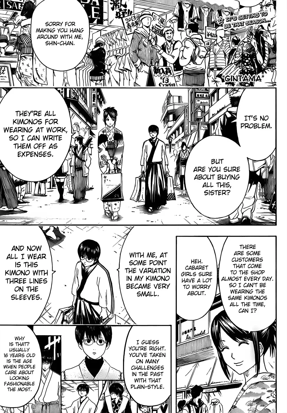 Read Gintama Chapter 434 - Fashionable is Something That Disappears The Moment it is Put Into Words Online