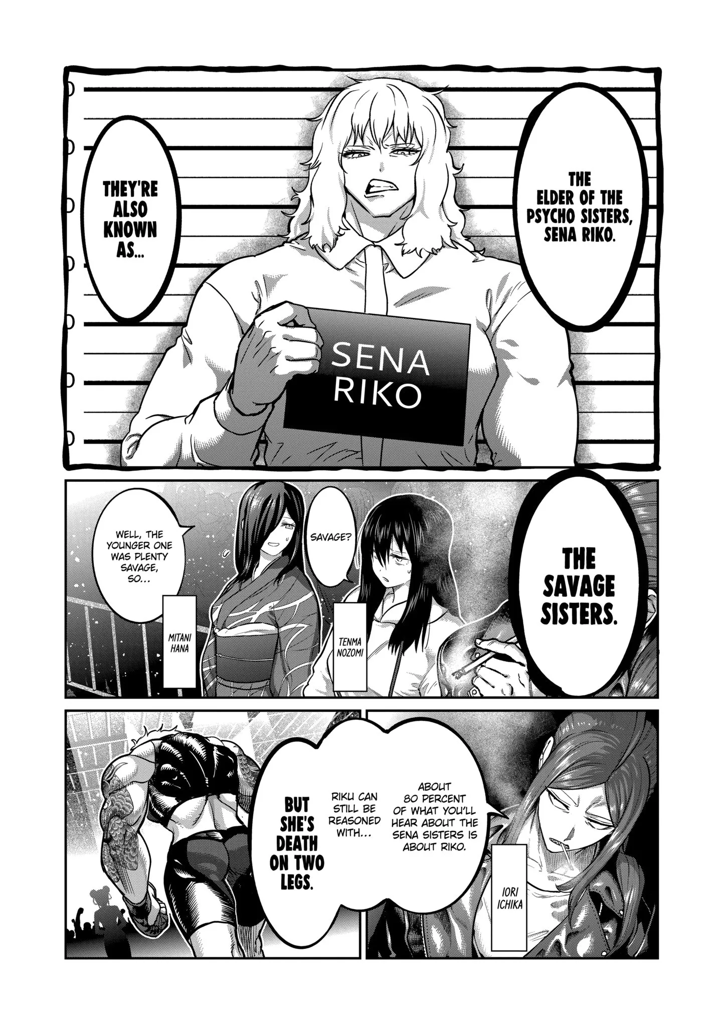 Read Isshou Senkin Chapter 10 - The Savage Sisters Online