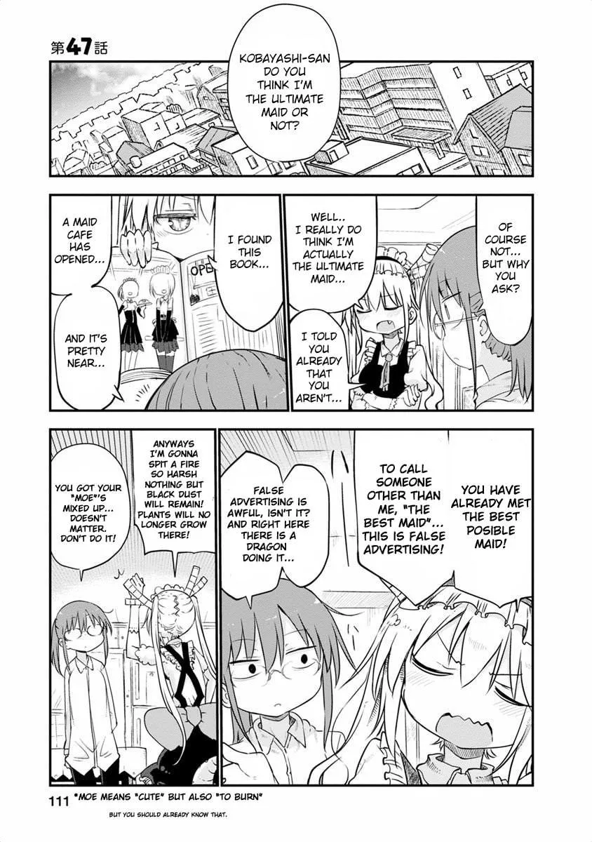 Read Kobayashi-san Chi no Maid Dragon Chapter 47 - Tooru and Maid Cafe Online