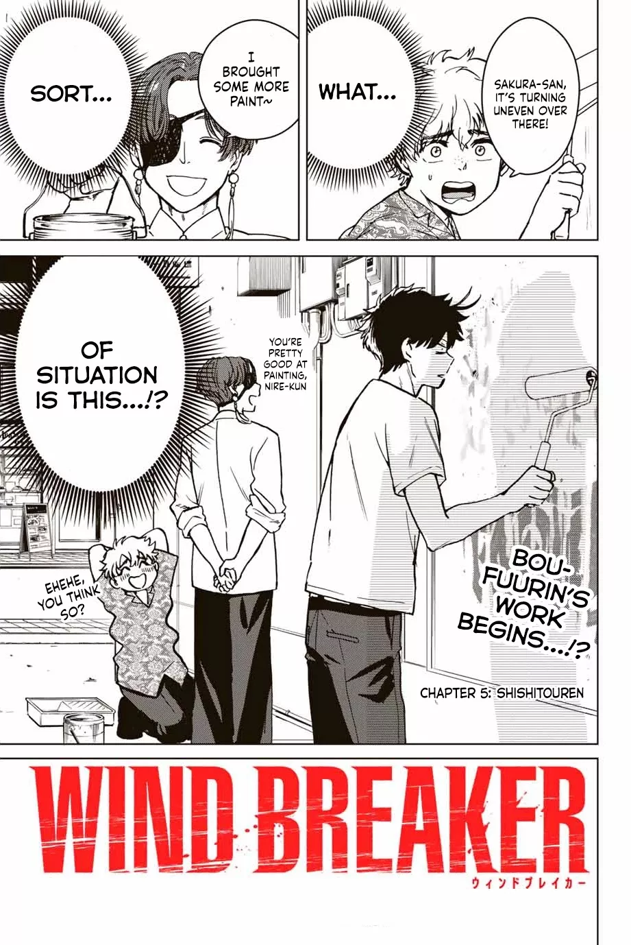 Read Wind Breaker (NII Satoru) Chapter 5 - Shishitouren Online