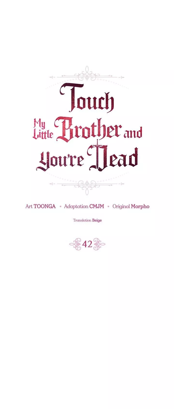 Read If You Touch My Brother, You’re All Dead Chapter 42 Online