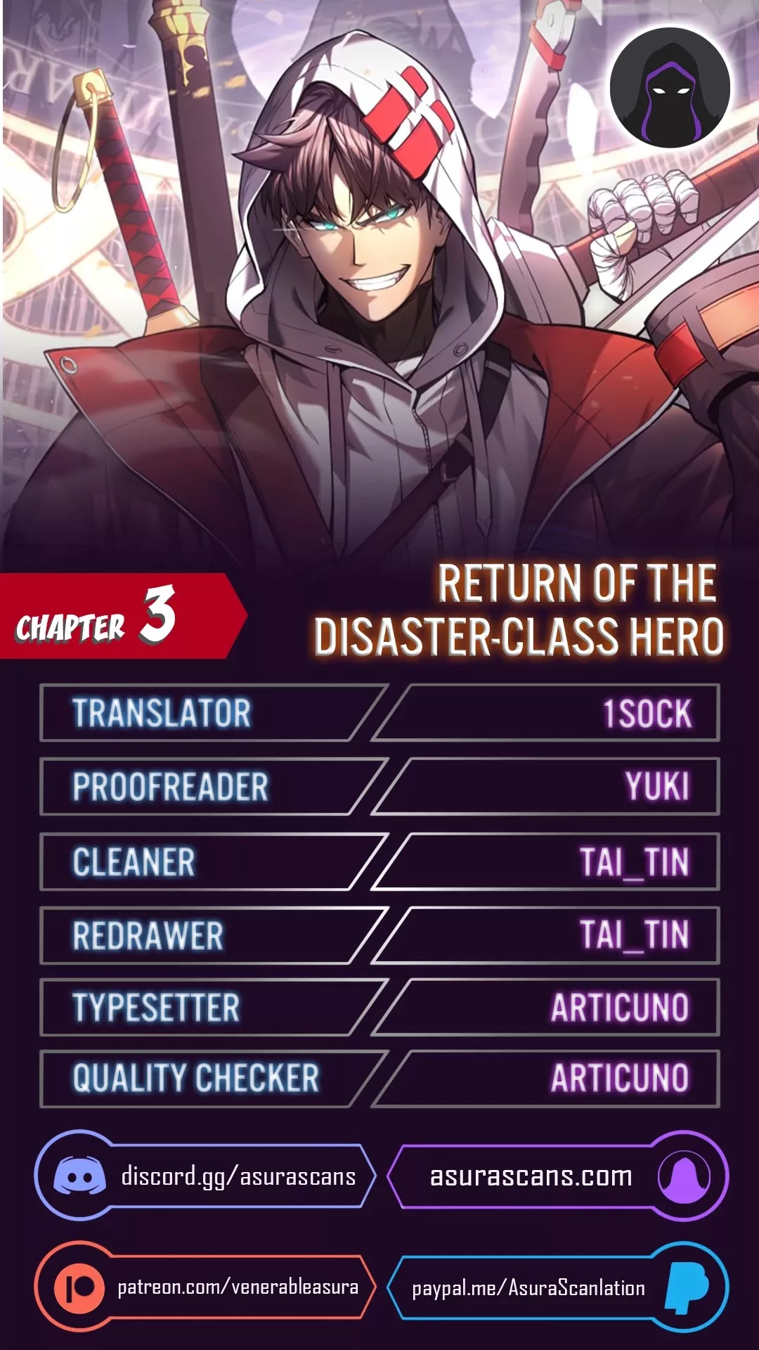 Read The Return of the Disaster-Class Hero Chapter 3 Online