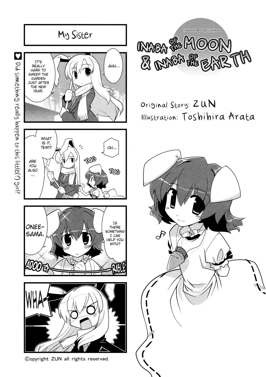 Read Touhou Bougetsushou: Tsuki no Inaba to Chijou no Inaba Chapter 8 Online