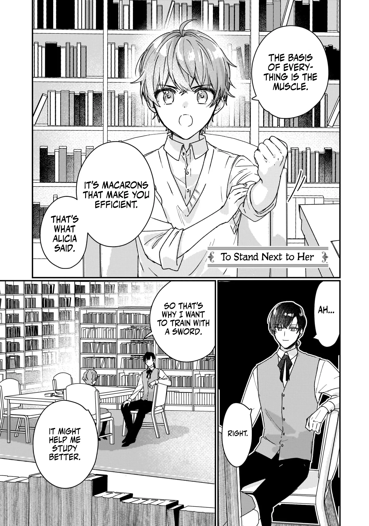 Read I’ll Become a Villainess Who Goes Down in History: It Seems Turning into a High-Born Baddie Makes the Prince All the More Lovestruck Chapter 15.5 - To Stand Next to Her Online