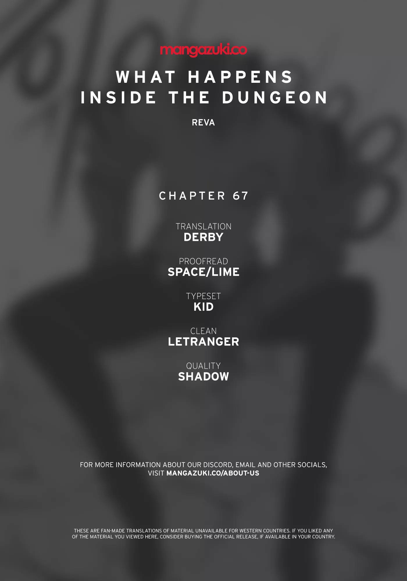Read What Happens Inside the Dungeon Chapter 67 Online