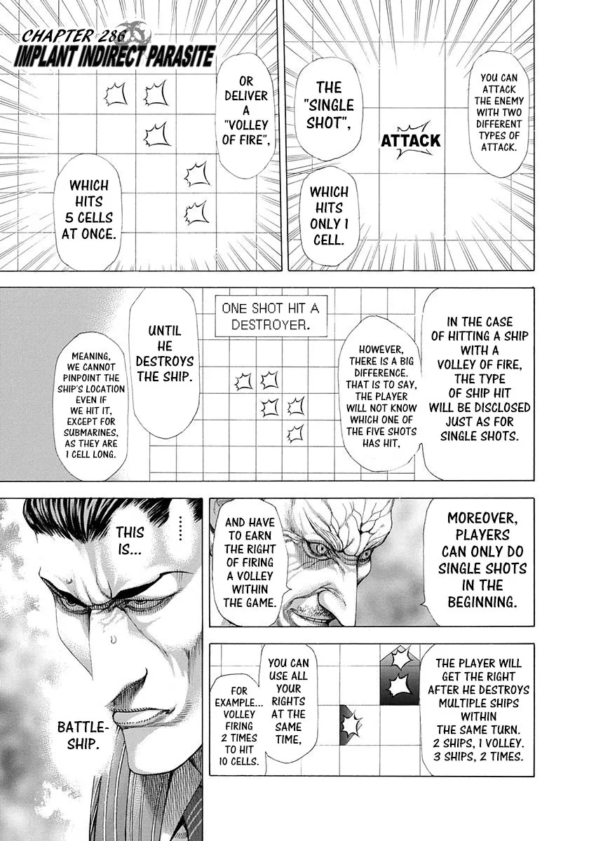 Read Usogui Chapter 286 - Implant Indirect Parasite Online