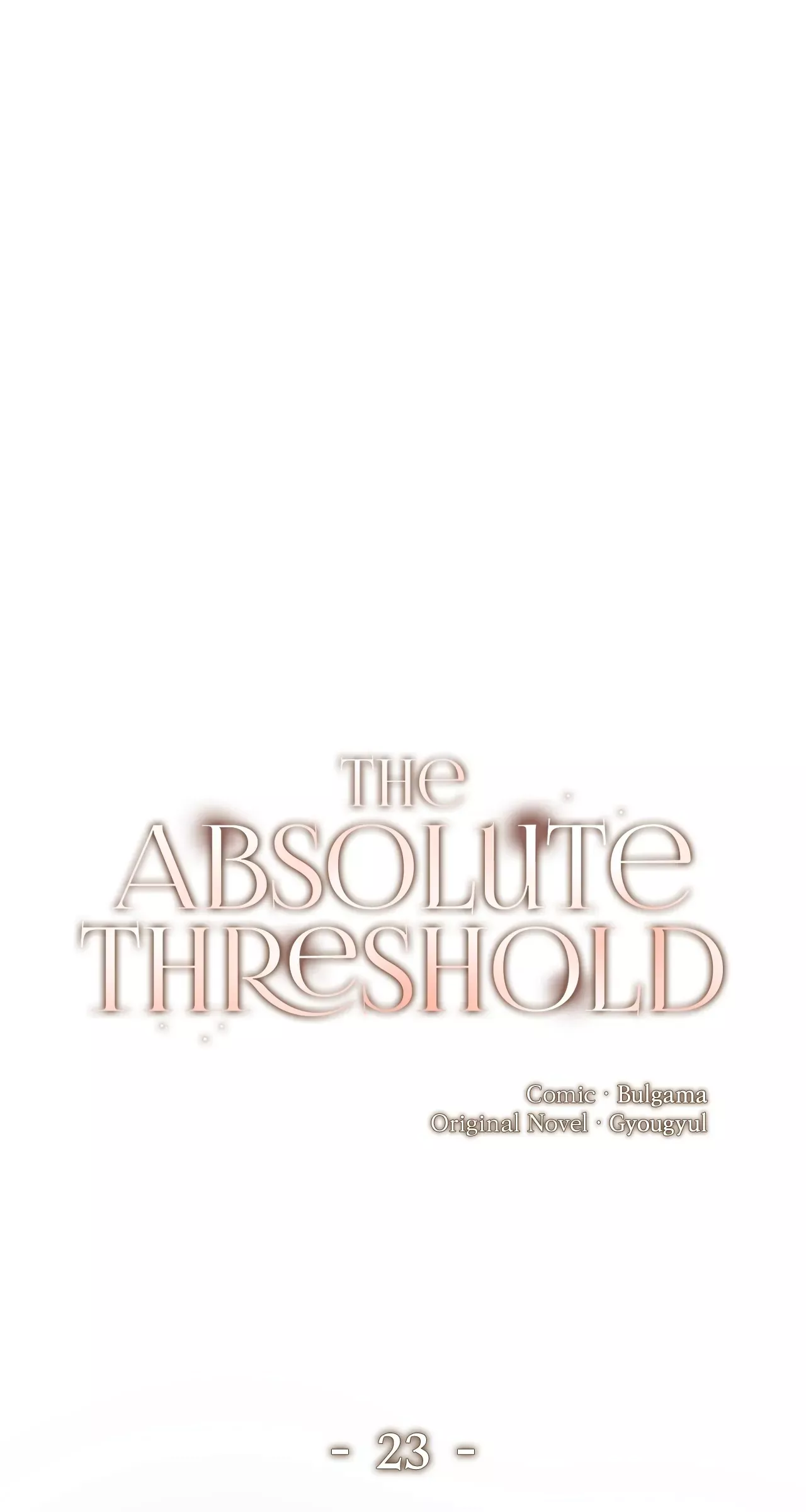 Read Absolute Threshold Chapter 23 Online