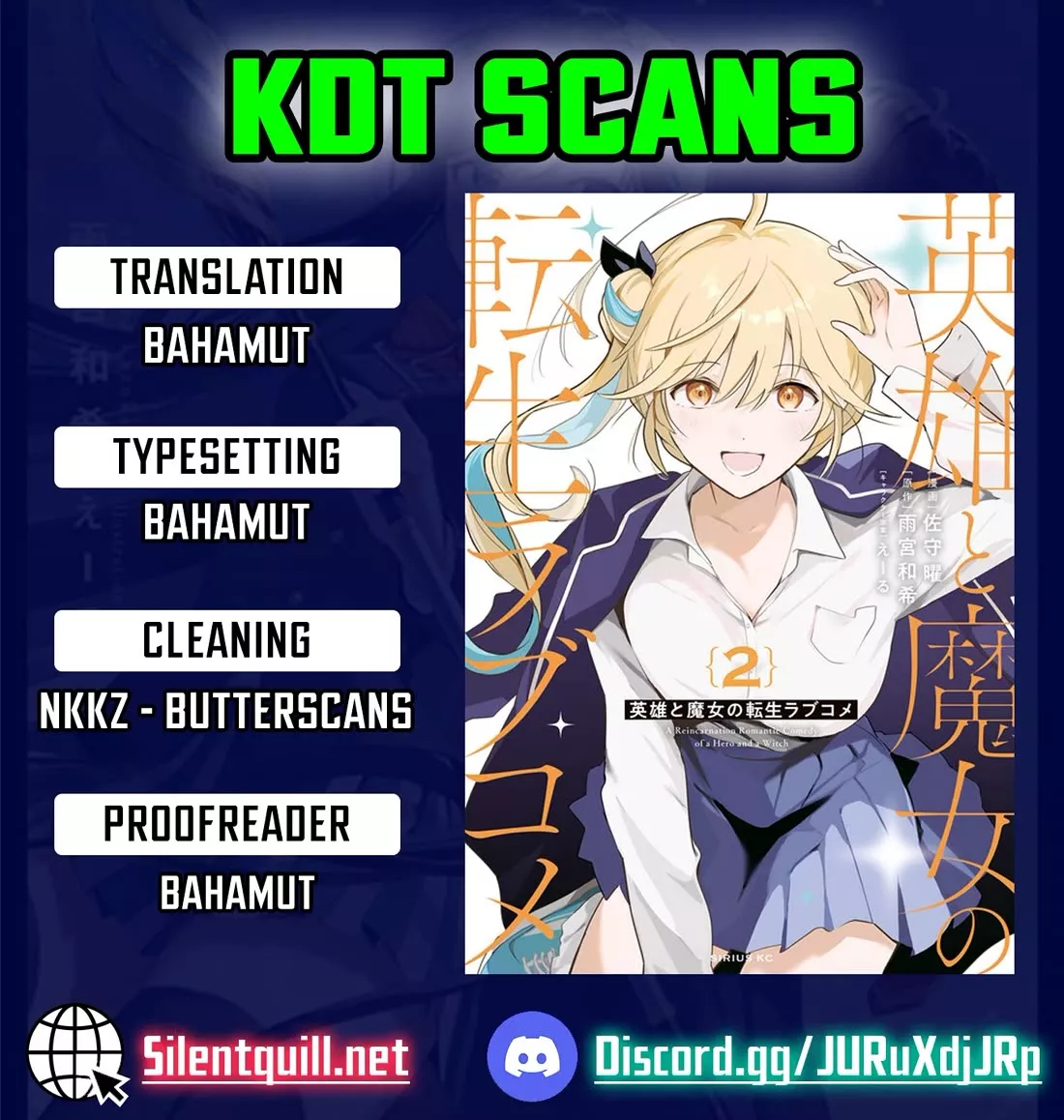 Read Eiyuu to Majo no Tensei Love Comedy Chapter 19 Online