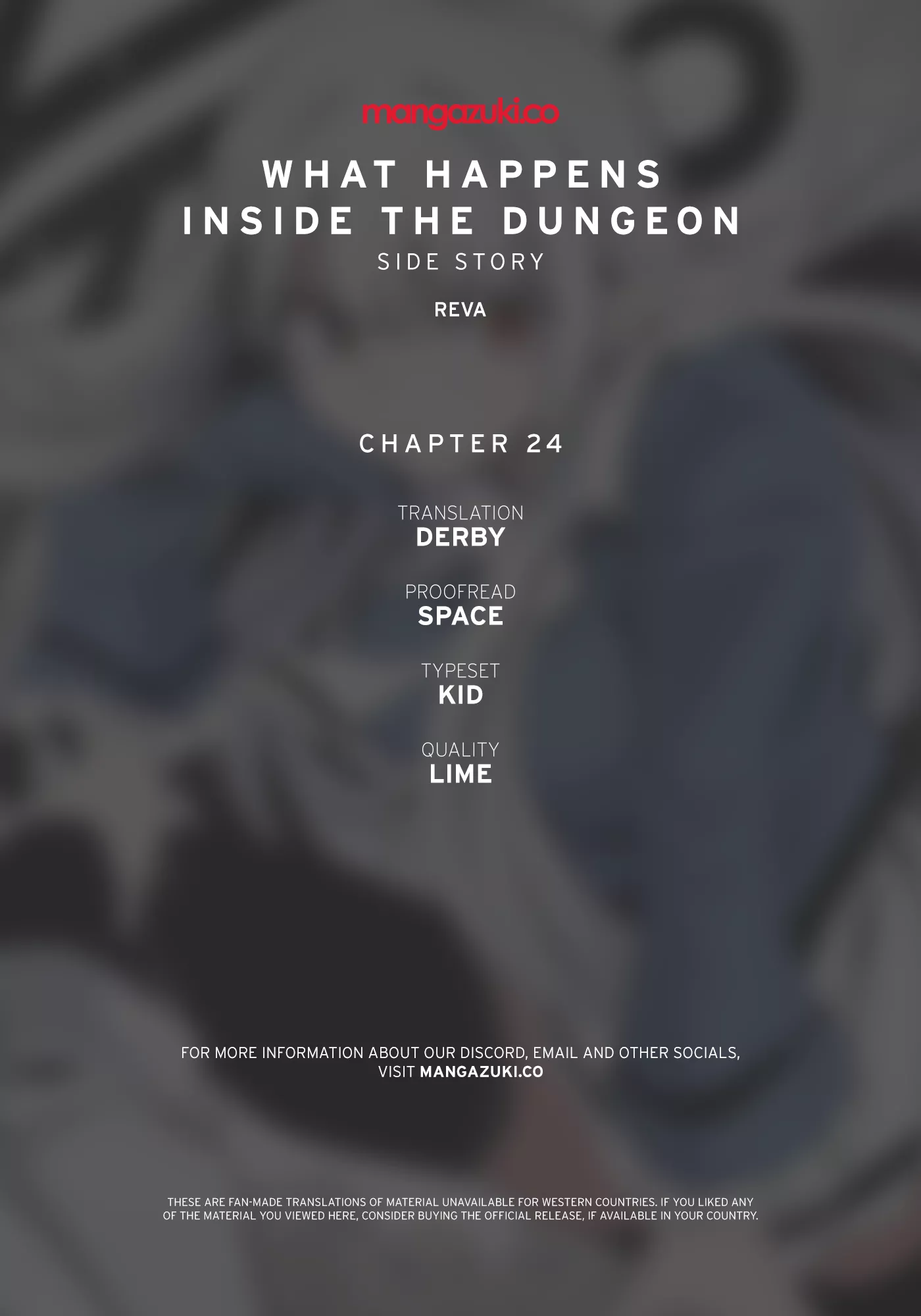 Read What Happens Inside the Dungeon Chapter 134 - Side Story - Chapter 24 Online